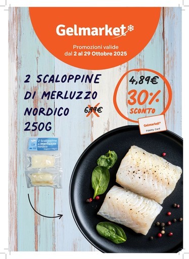 Volantino Gelmarket