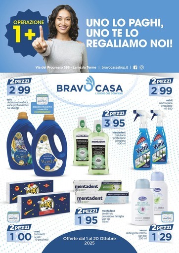 Volantino Bravo Casa