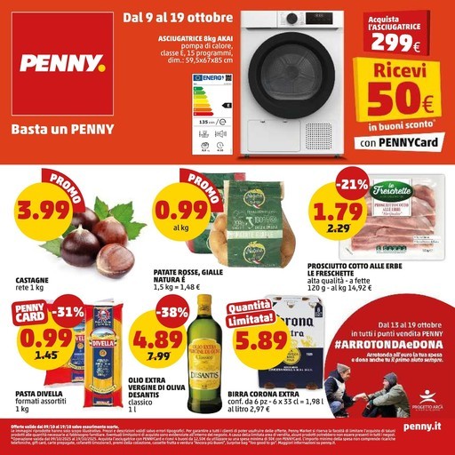 PENNY - Dal 9 al 19 ottobre