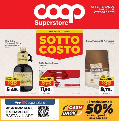 Volantino Coop Alleanza Superstore