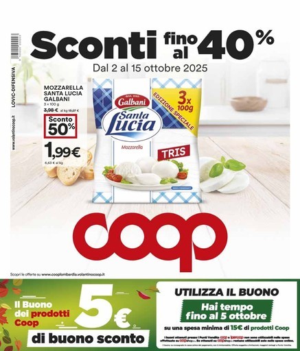 Volantino Coop