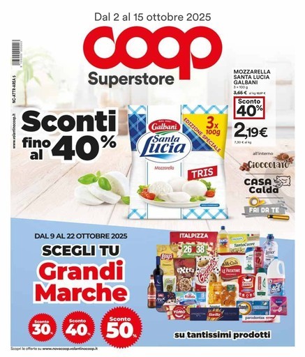 Coop - Sconti fino al 40%