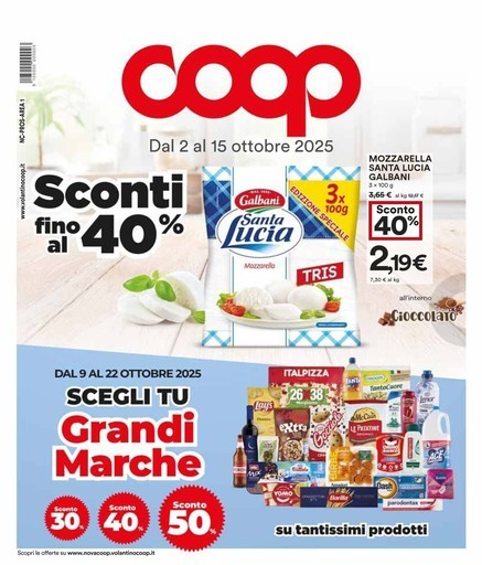 Volantino Coop