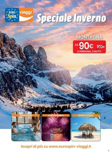 Volantino Eurospin Viaggi