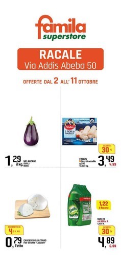 Volantino Famila Superstore