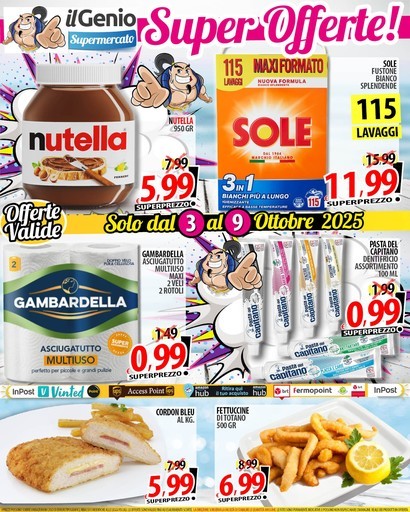 Il Genio Supermercato - Solo Dal 3 al 9 ottobre 2025