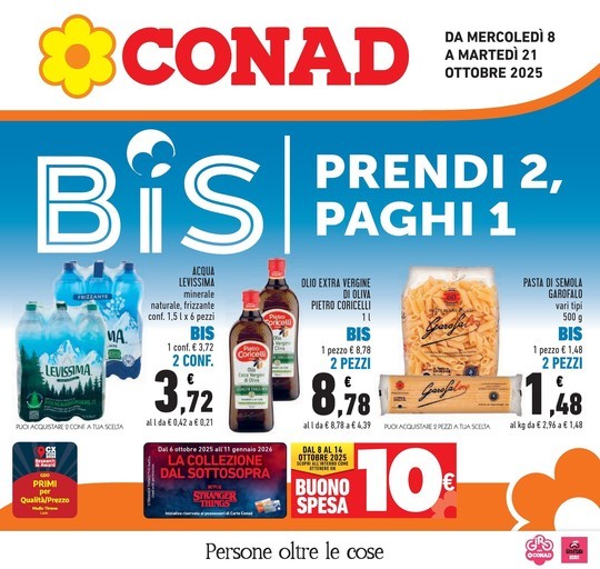 Conad - Prendi 2, paghi 1