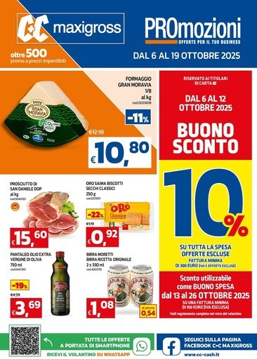 C+C Cash and Carry - Promozioni, offerte per il tuo business