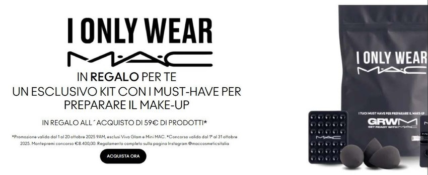 Volantino Mac Cosmetics