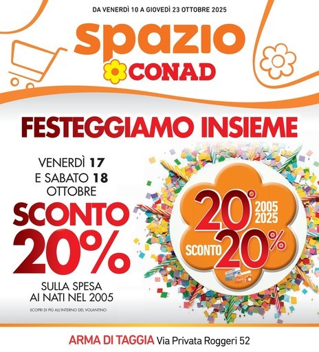 Volantino Spazio Conad