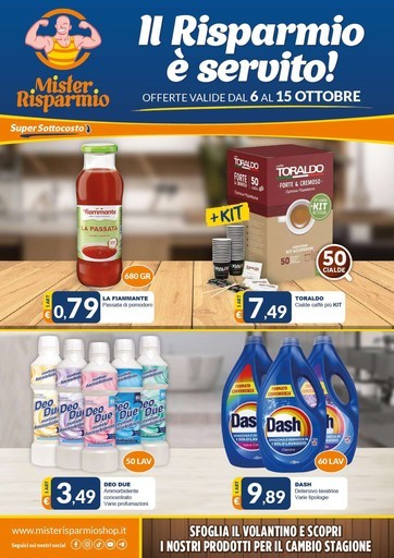 Volantino Mister Risparmio