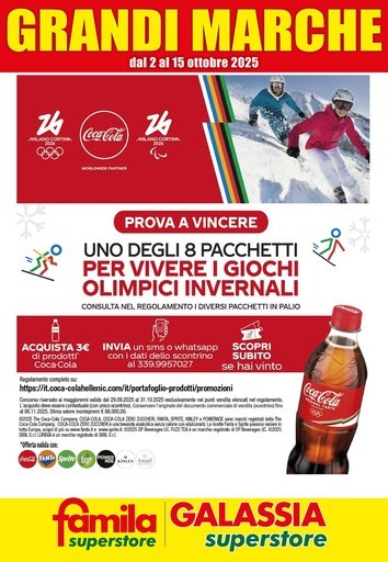 Galassia - Grandi Marche Superstore dal 2 al 15 ottobre