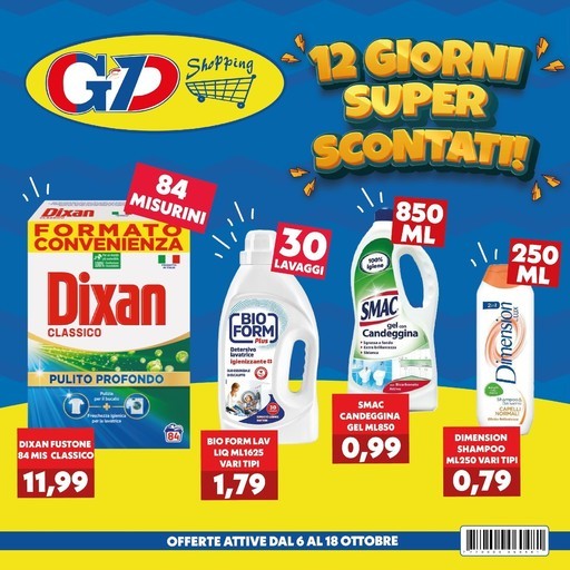 Volantino G e D Shopping