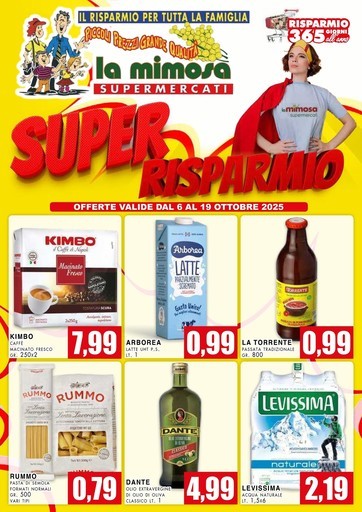 La Mimosa Supermercati - Super Risparmio