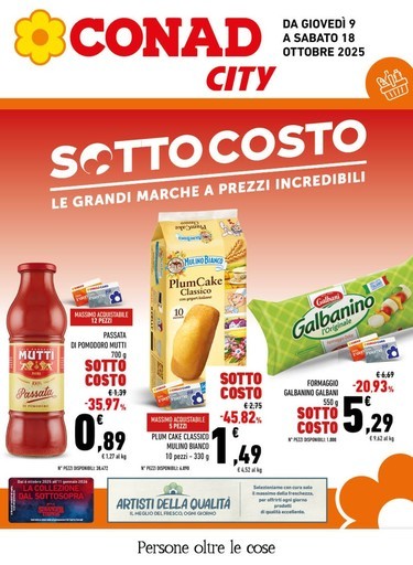 Volantino Conad City