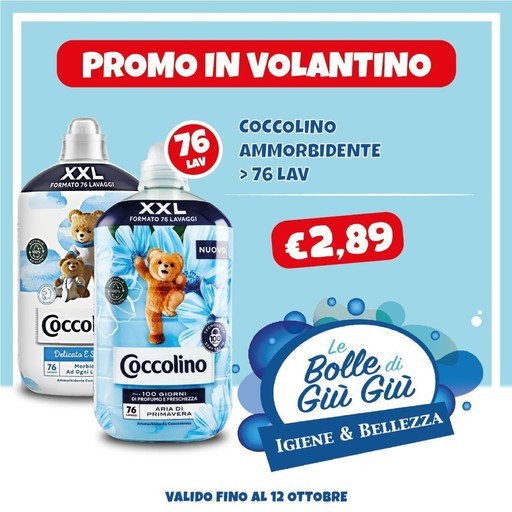 Volantino Le Bolle di Giù Giù