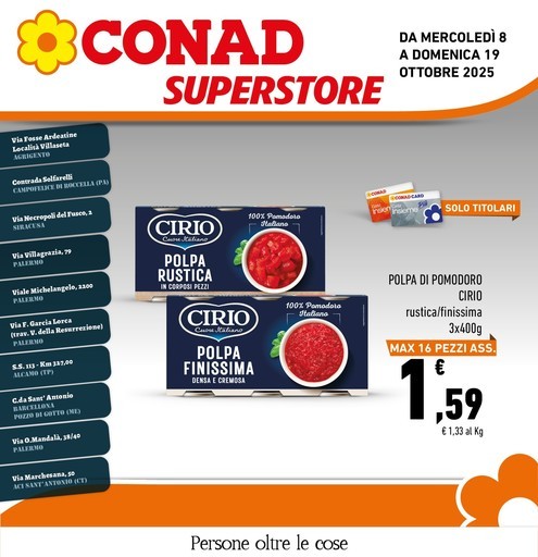 Volantino Conad Superstore