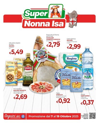 Volantino Supermercati Nonna Isa