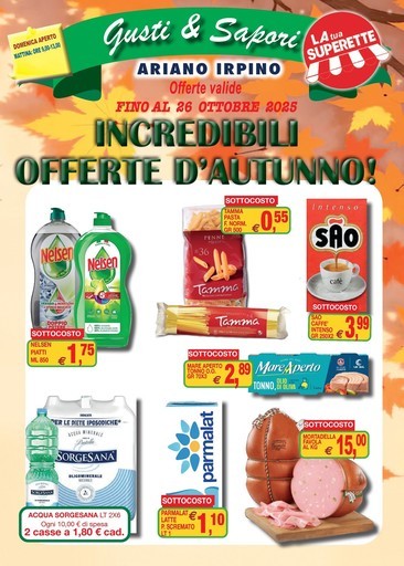 Volantino Gusti e Sapori Supermercato