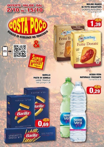 Volantino Supermercati Costa Poco