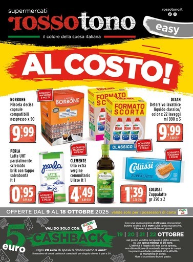 Volantino Supermercati Rossotono Easy