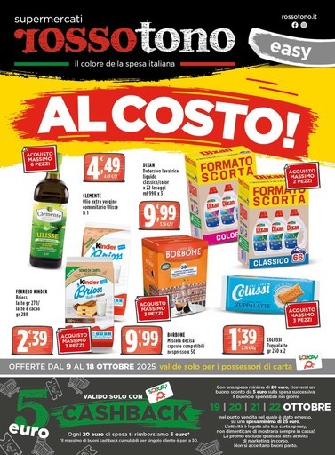 Volantino Supermercati Rossotono Easy