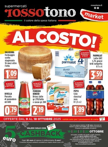 Volantino Supermercati Rossotono Market