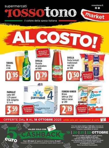 Volantino Supermercati Rossotono Market