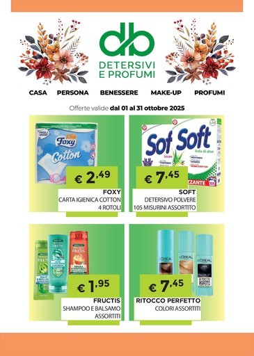 Volantino DB detersivi