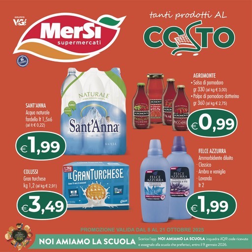 MerSi Supermercati - Al costo
