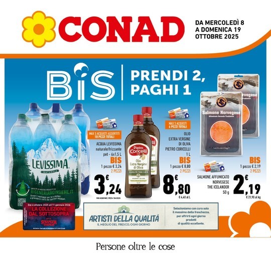 Conad - Prendi 2, Paghi 1