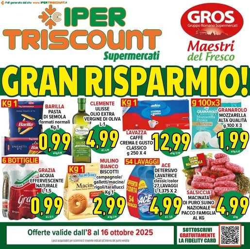 Volantino Ipertriscount