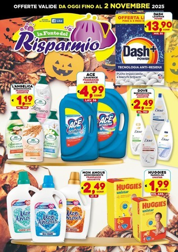 Volantino La Fonte del Risparmio