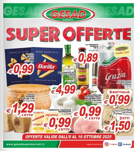 Gesad Supermercati - Super offerte