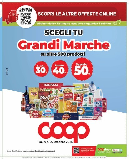 Volantino Coop