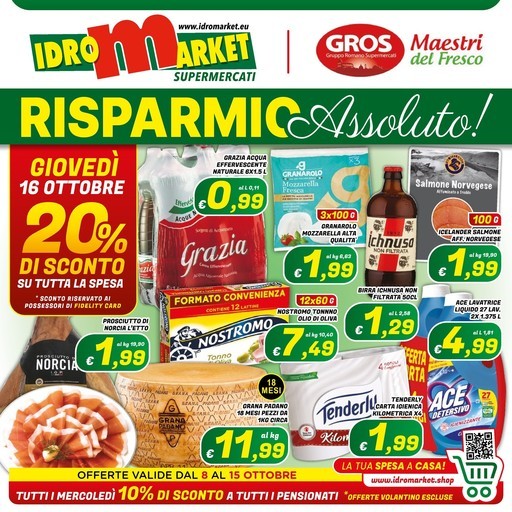 Idromarket - Risparmio assoluto!