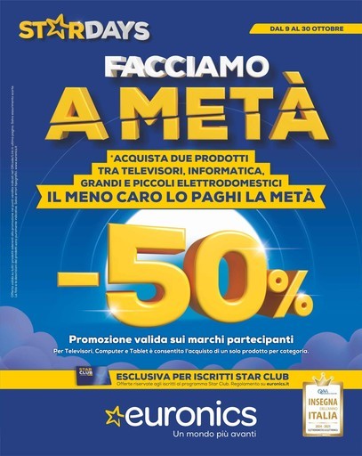 Volantino Euronics