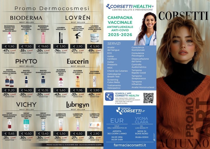 Farmacia Corsetti - Promo Dermocosmesi