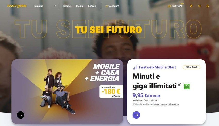 Volantino Fastweb