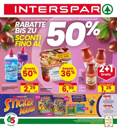 Volantino Interspar