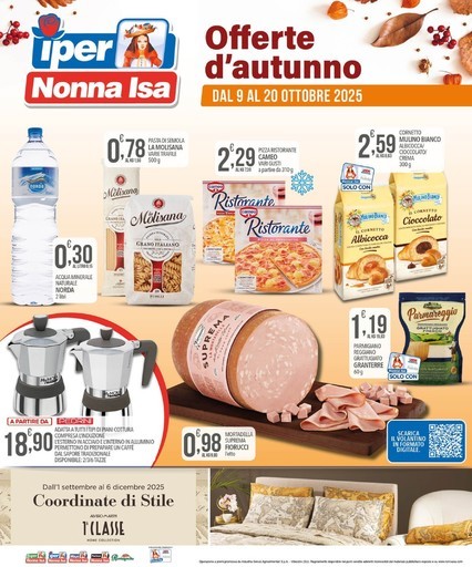 Iper Nonna Isa - Offerte d'autunno