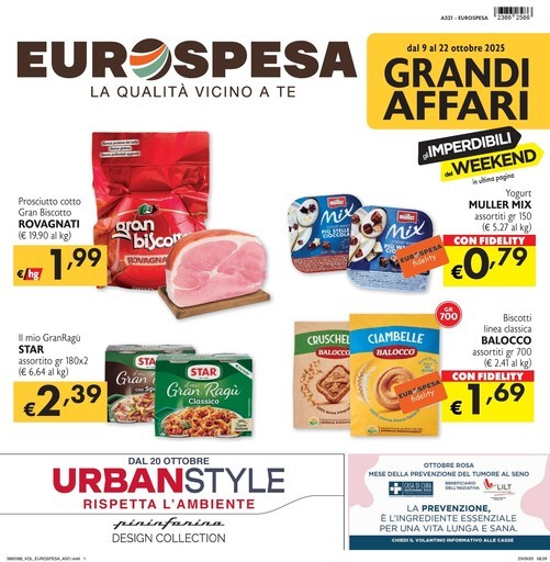 Volantino Eurospesa