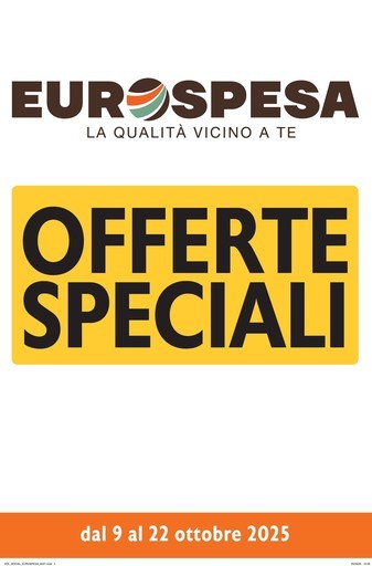 Volantino Eurospesa