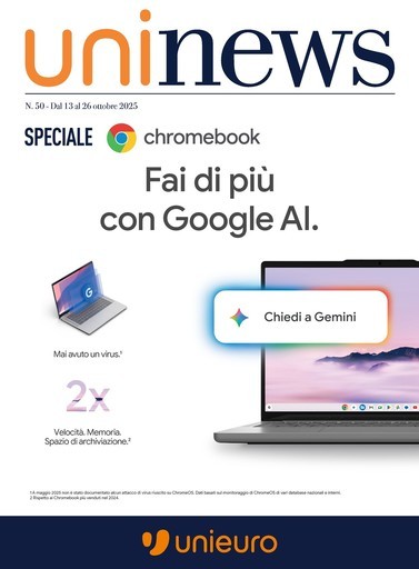Unieuro - Speciale Chromebook da Unieuro!