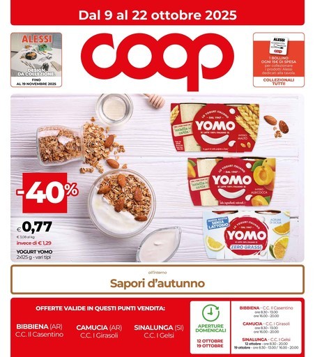 Coop - DAL 9 AL 22 OTTOBRE 2025