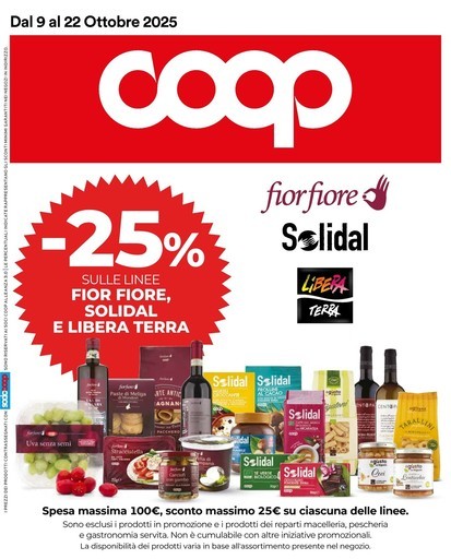 Volantino Coop