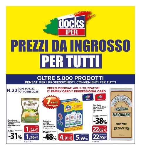 Volantino Docks Iper