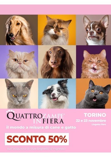 Volantino Quattrozampeinfiera