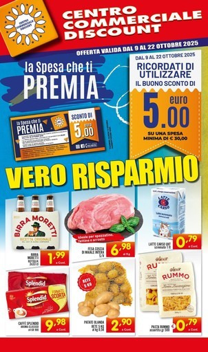 Volantino Centro Commerciale Discount
