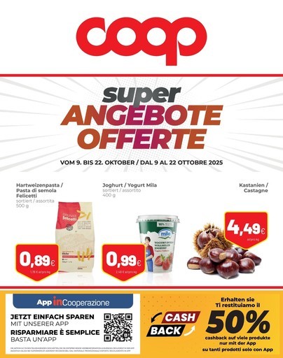 Volantino Coop